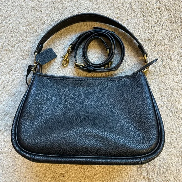 Coach Cary Crossbody Bag - Black / Brass - Picture 2 of 5